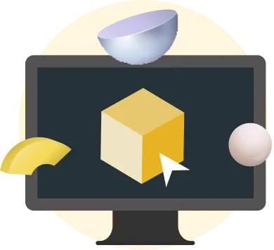 3D Design & Animation Logo