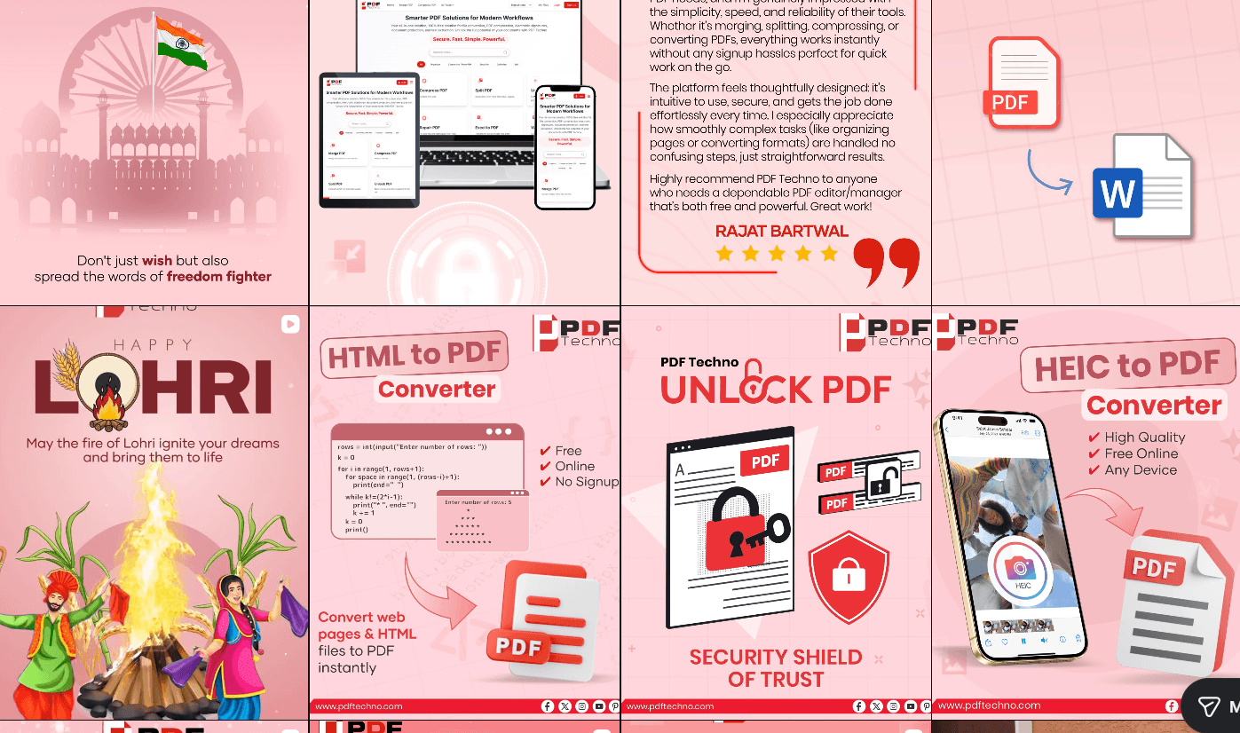 Social Media Creatives